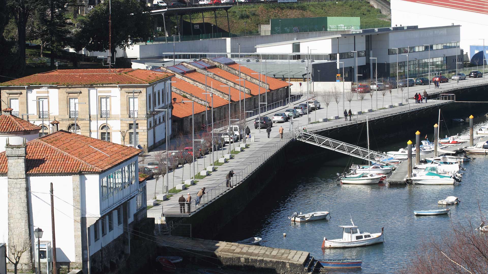 Albergue de peregrinos y paseo