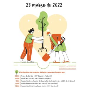 Pontedeume celebra o vindeiro 23 de marzo “O Día da Árbore”