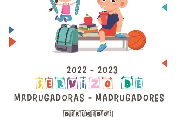 Programa de almorzos escolares “Madrugadoras/Madrugadores” Curso 2022/2023