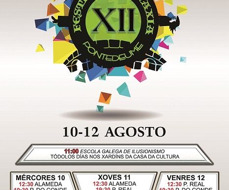 O Concello de Pontedeume acolle esta semana a XII Edición do seu Festival de Maxia con actuacións no casco urbano e as parroquias.