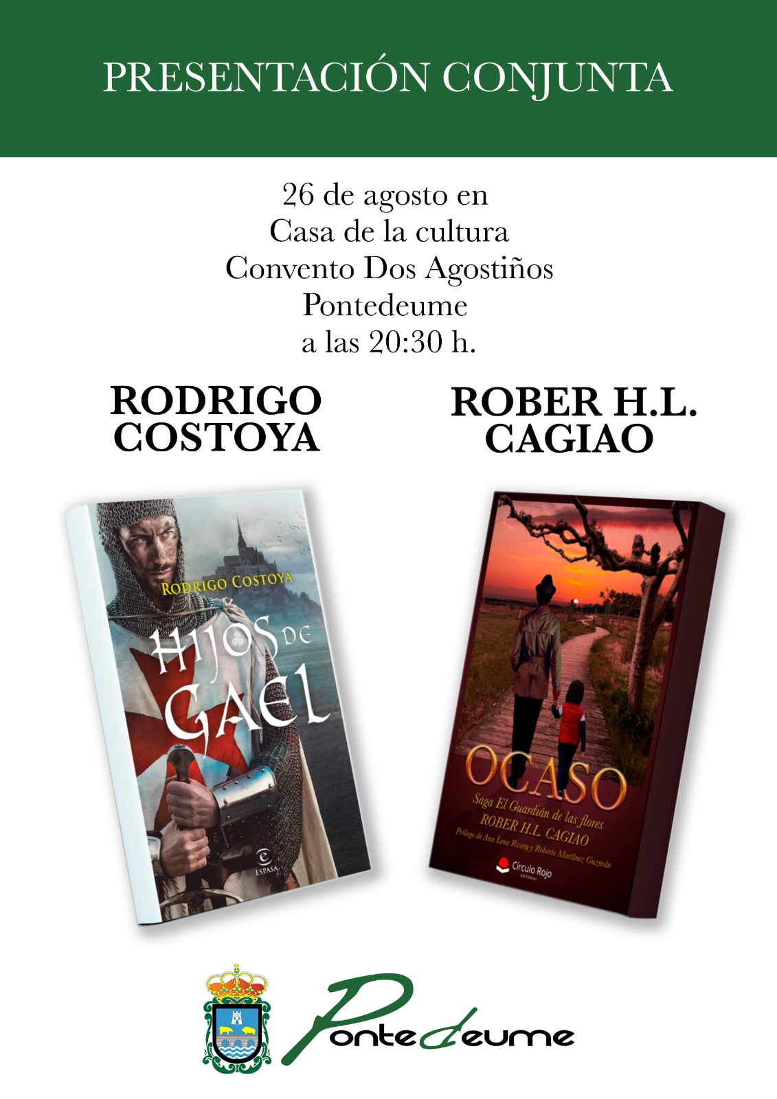 Presentación Rober Cagiao y Rodrigo Costoya