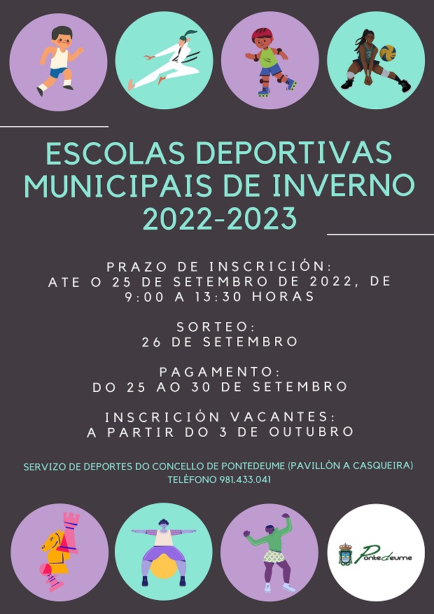 Escuelas Deportivas Municipales de Invierno 2022-2023