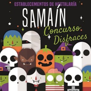 Concurso de disfraces de Samaín coa colaboración dos establecementos de hostalaría de Pontedeume