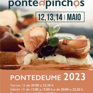 Pontedeume acoge los días 12, 13 y 14 de mayo su concurso «PONTED’PINCHOS 2023»