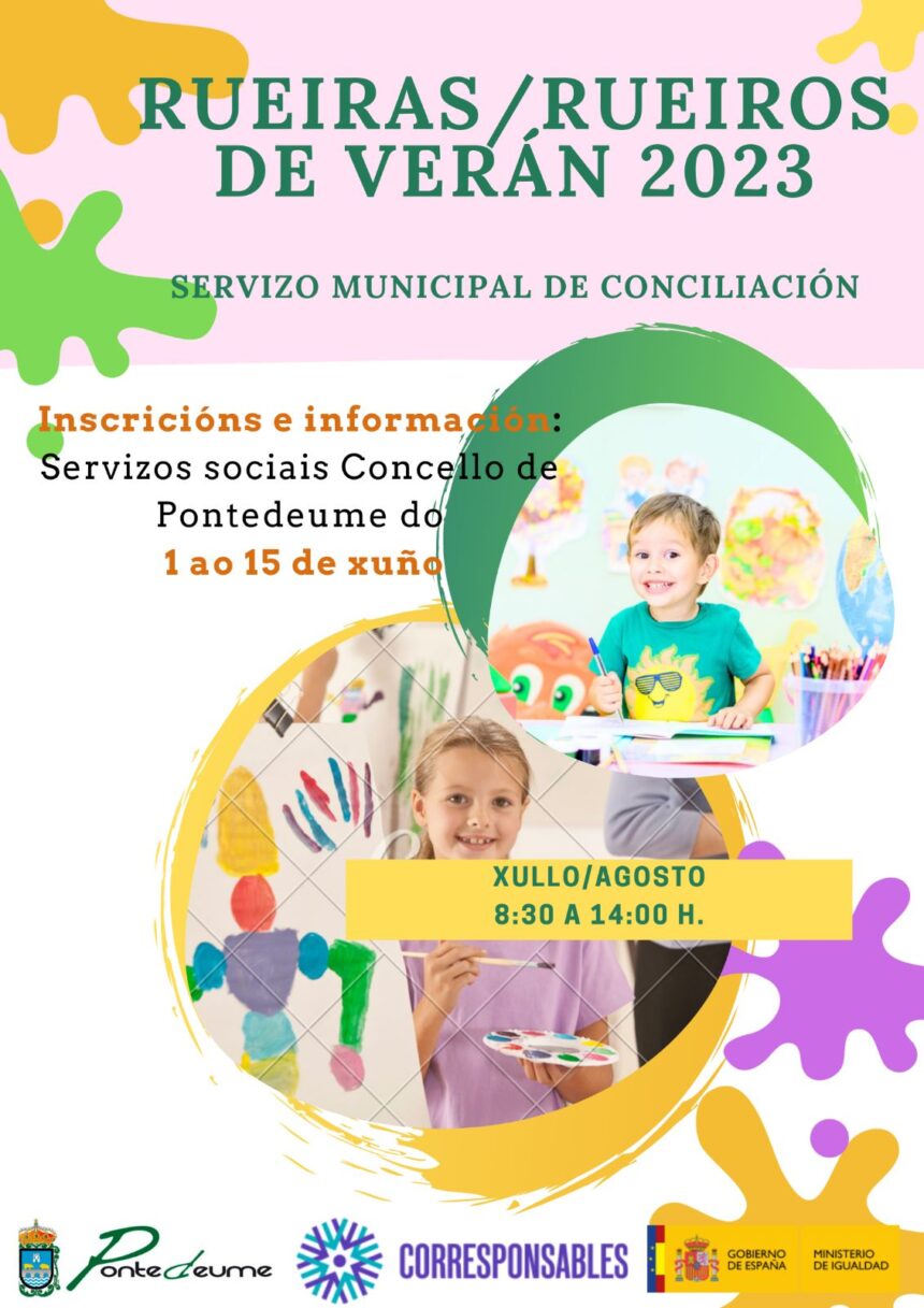 Servizo de conciliación Municipal Rueiras/Rueiros 2023