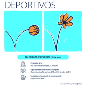 Campamento deportivo de verán 2024 da Deputación da Coruña