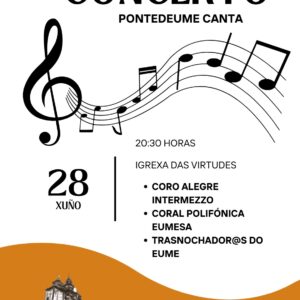 CONCIERTO «PONTEDEUME CANTA»