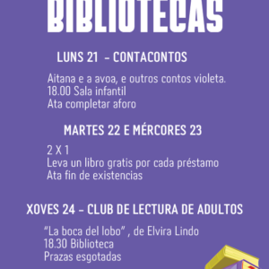 Semana de las  Bibliotecas