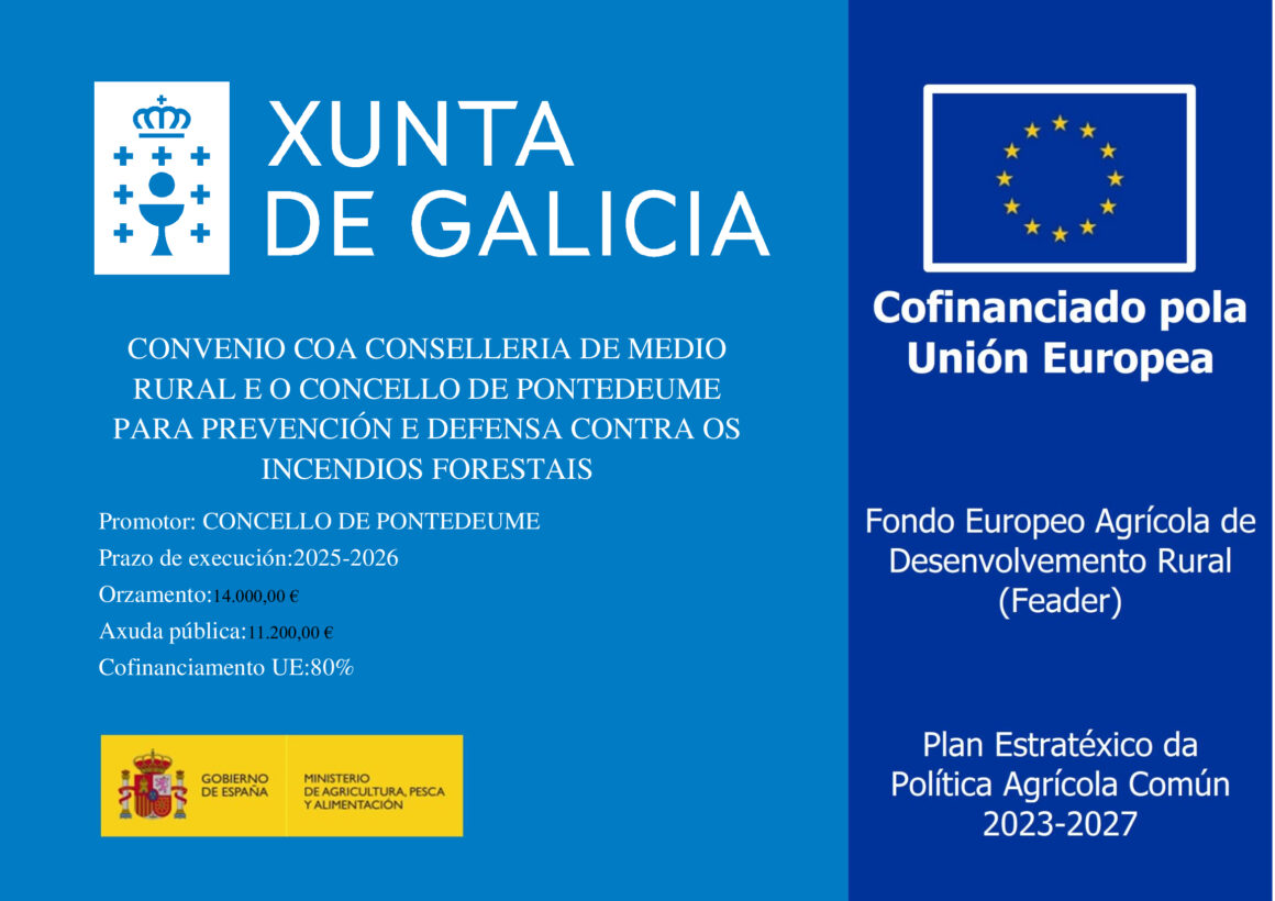 Convenio para a realización de accións de prevención e defensa contra os incendios forestais