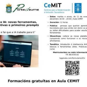 A nova IA A nova IA: novas ferramentas, alternativas e primeiros ‘prompts’