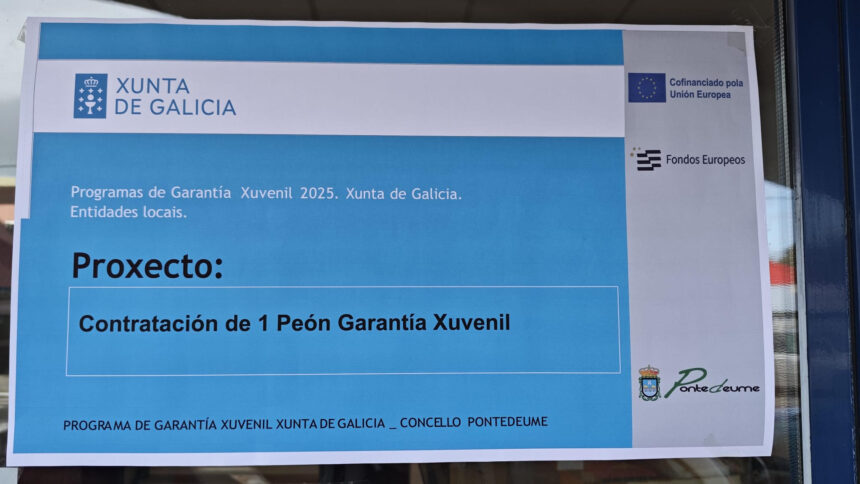 PROGRAMAS DE GARANTÍA XUVENIL 2025. XUNTA DE GALICIA. ENTIDADES LOCAIS.