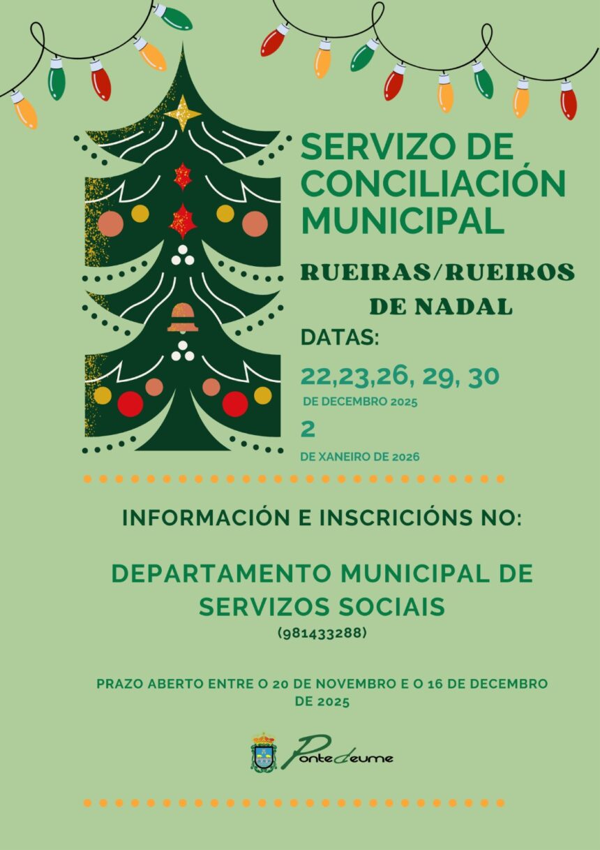 Servizo de conciliación municipal Rueiras/os de Nadal