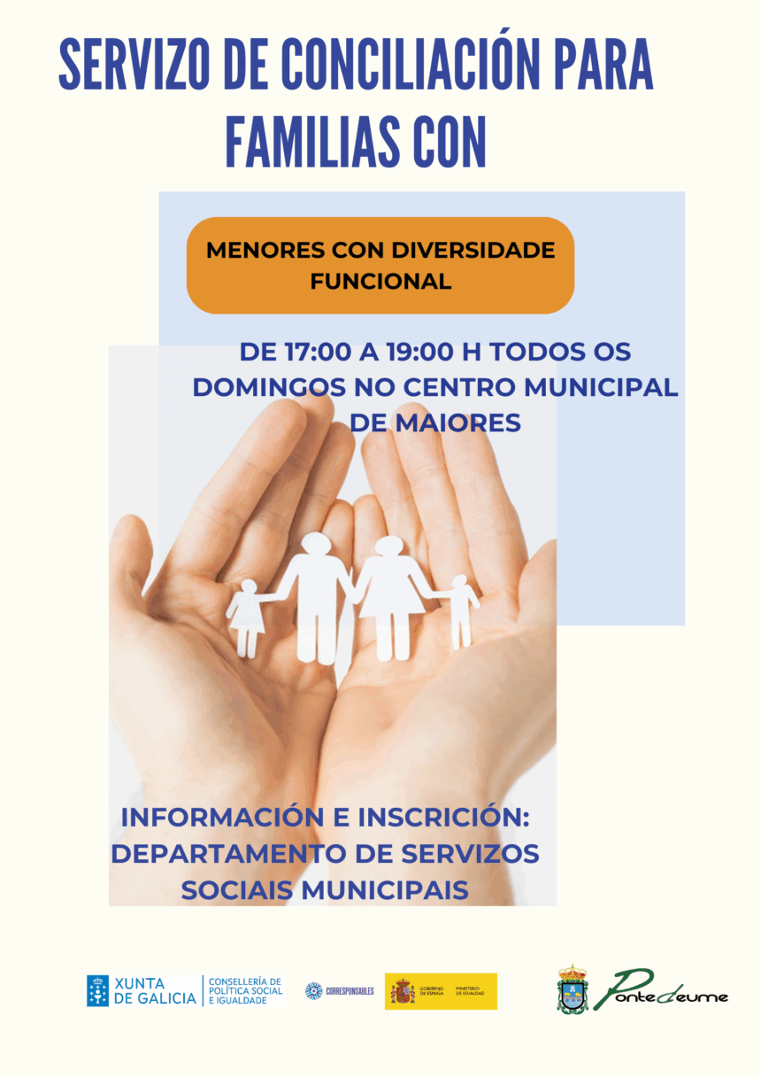 Servizo de conciliación para familias menores con diversidade funcional
