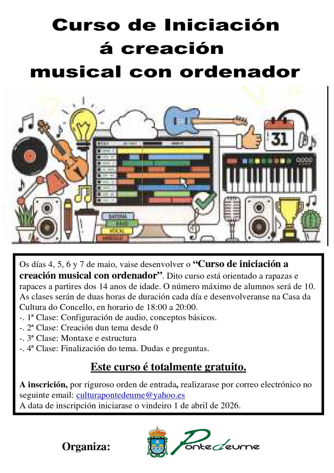 Creación musical con ordenador_page-0001 Curso de iniciación á creación musical con ordenador