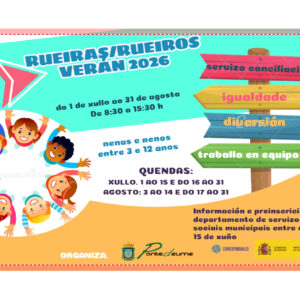 cartel-rueiras Rueiras/os de verán 2026