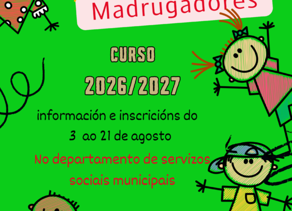 Servizo de conciliación municipal Madrugadoras/Madrugadores