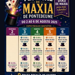 Festival Magia Pontedeume Festival de Maxia de Pontedeume