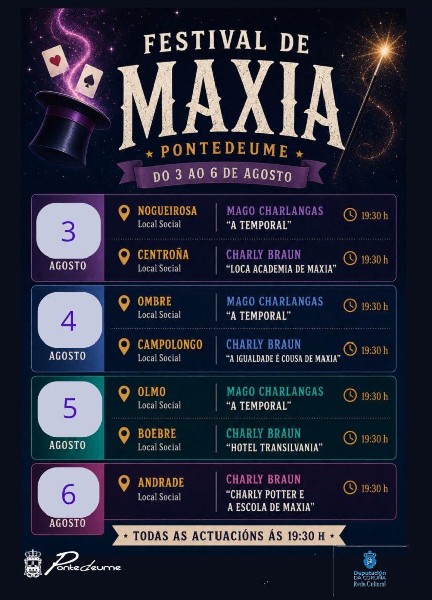 Festival de Magia en las parroquias