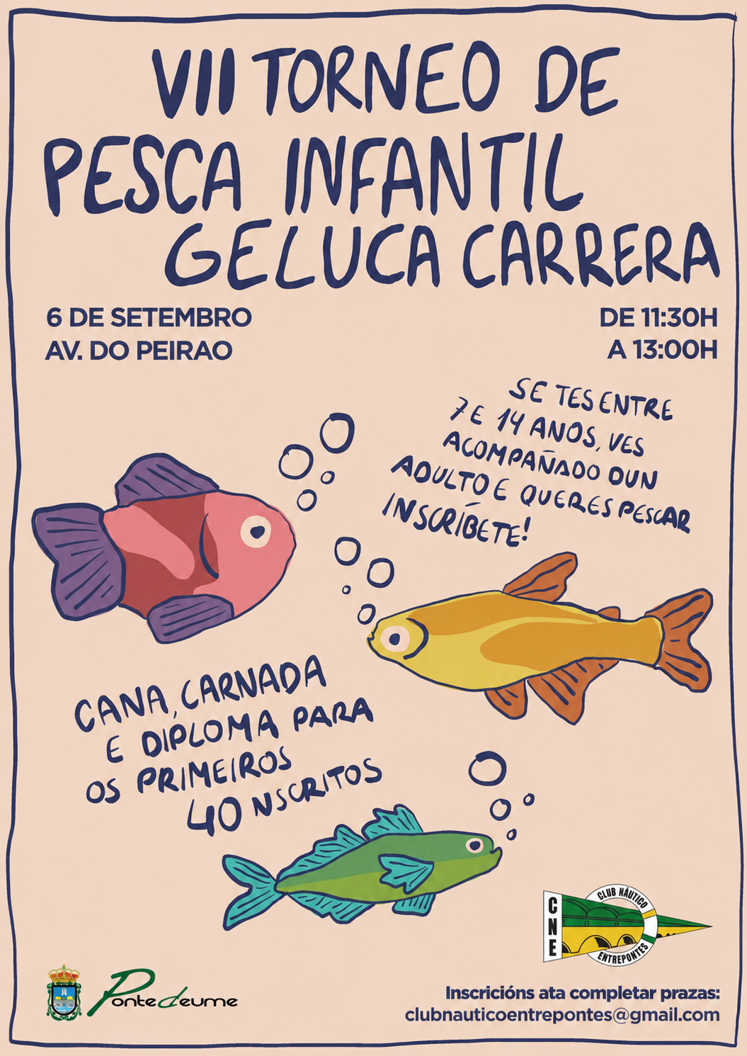 CARTEL PESCA 6 SEPTIEMBRE